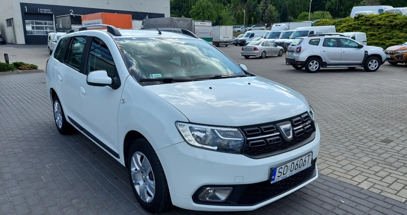 Dacia Logan cena 34500 przebieg: 97192, rok produkcji 2019 z Barlinek małe 121